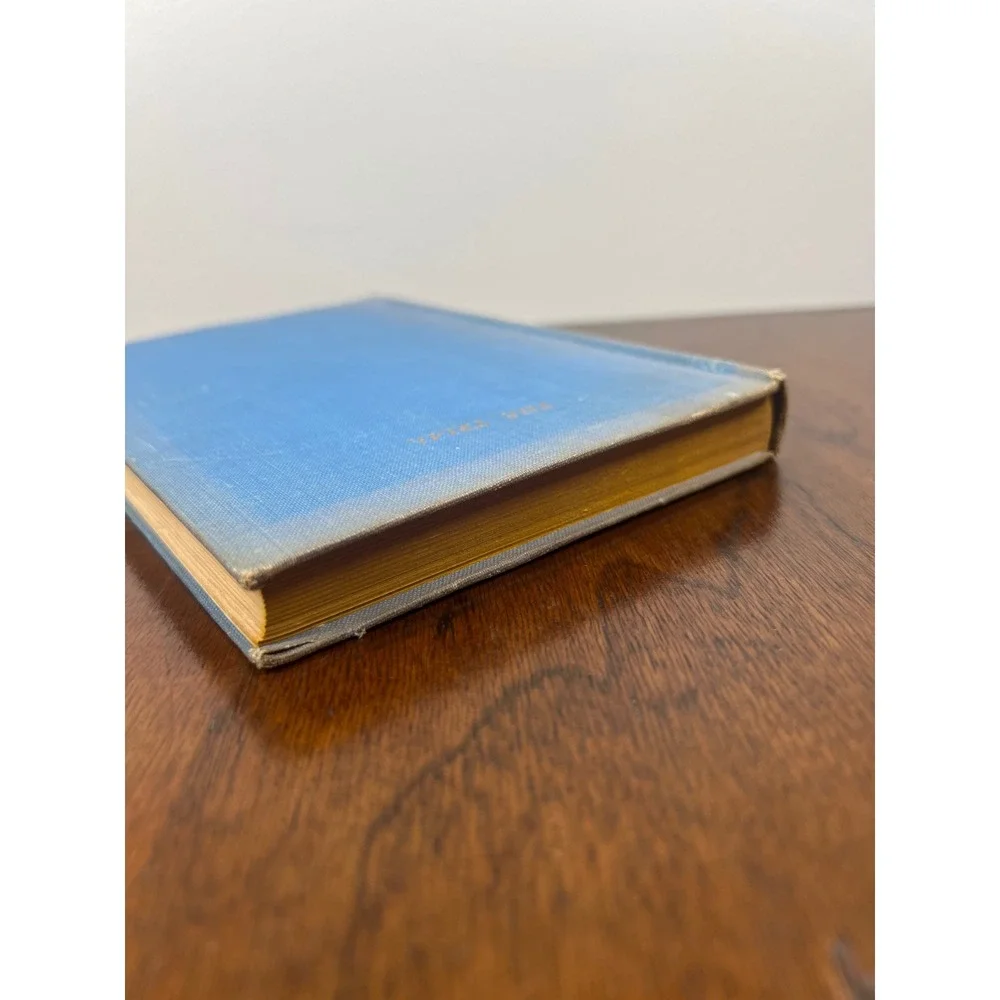 Franz Kafka The Trial Cloth Hardcover Blue 1950 Vintage Classic Literature Book